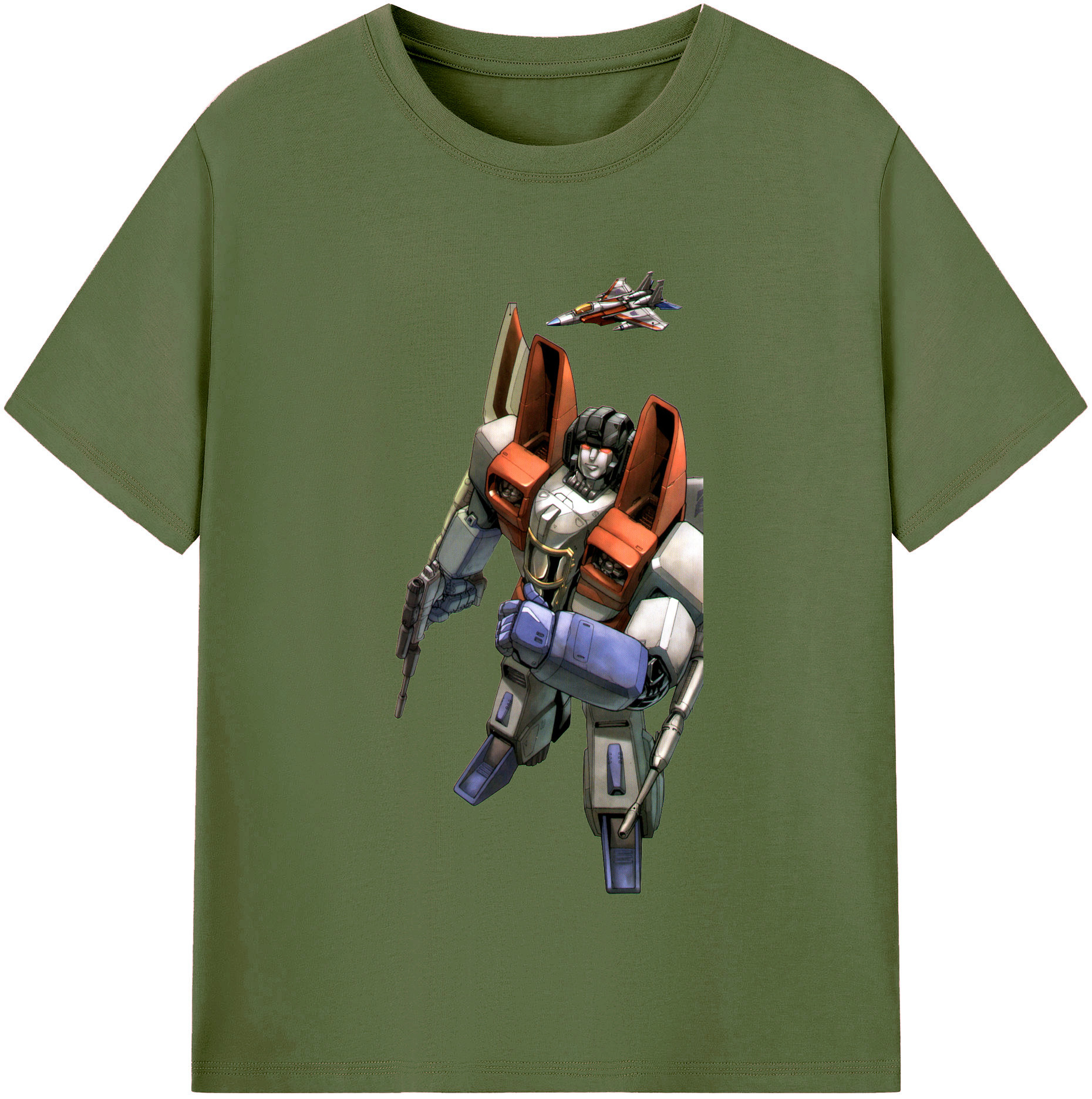 （画像用）  綿100％半袖Tシャツ（フロントプリント）